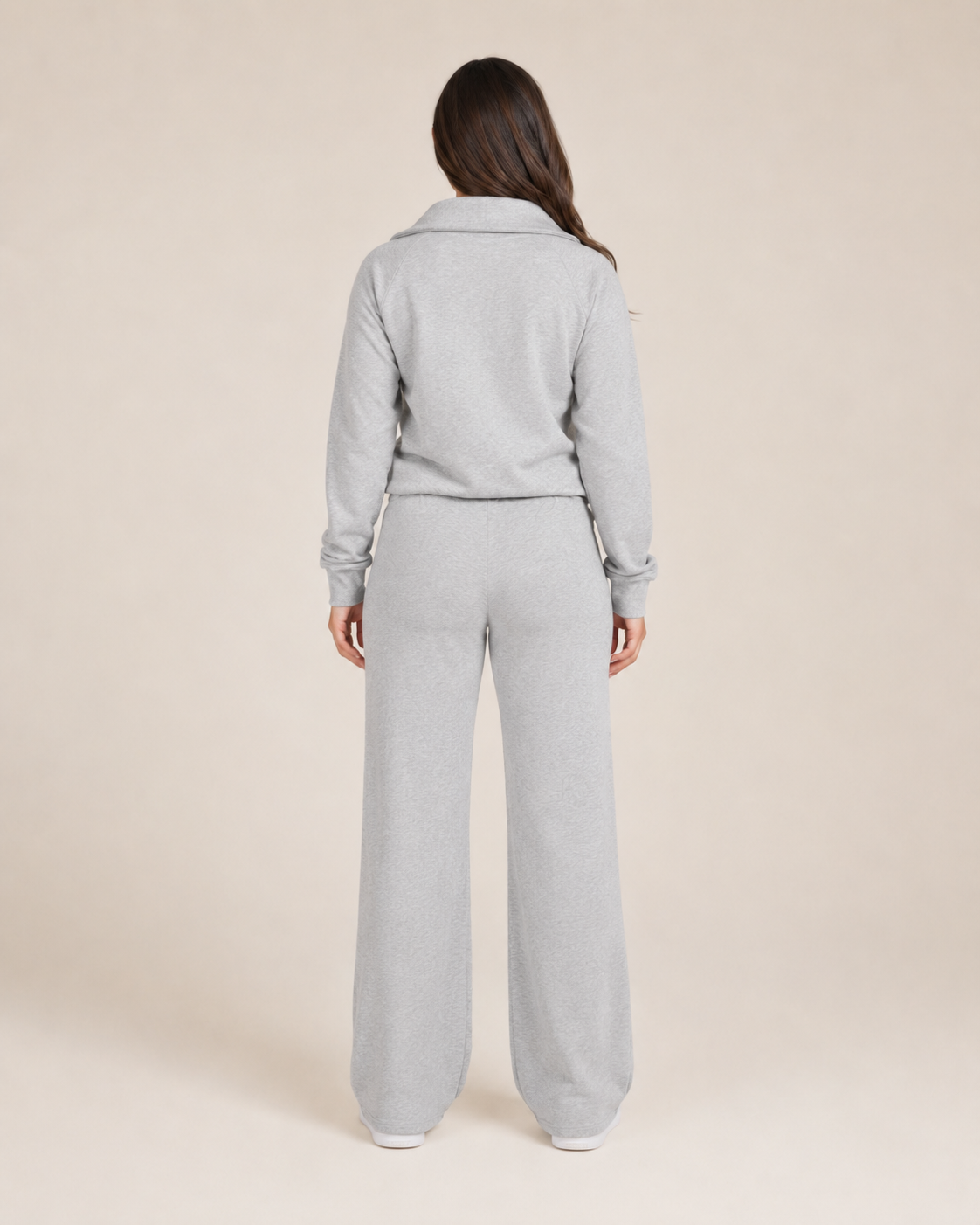 Damski Komplet Loungewear z Bluzą i Spodniami Dresowymi