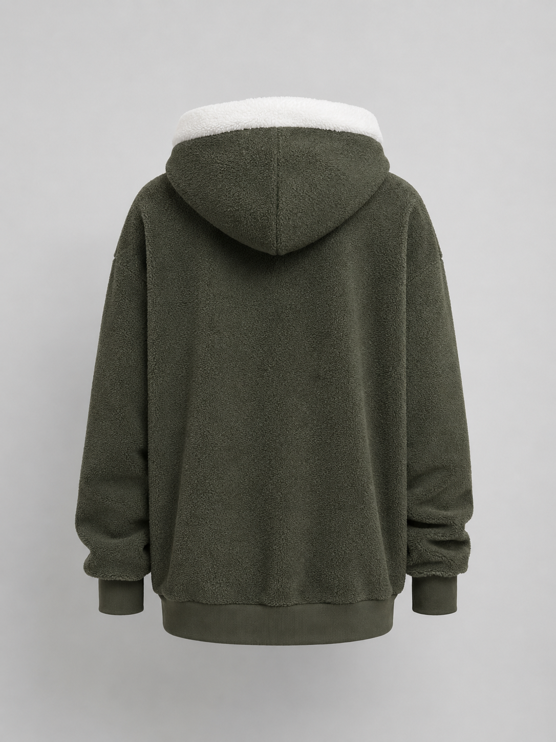 Bluza z Kapturem Ocieplana Sherpa dla Kobiet