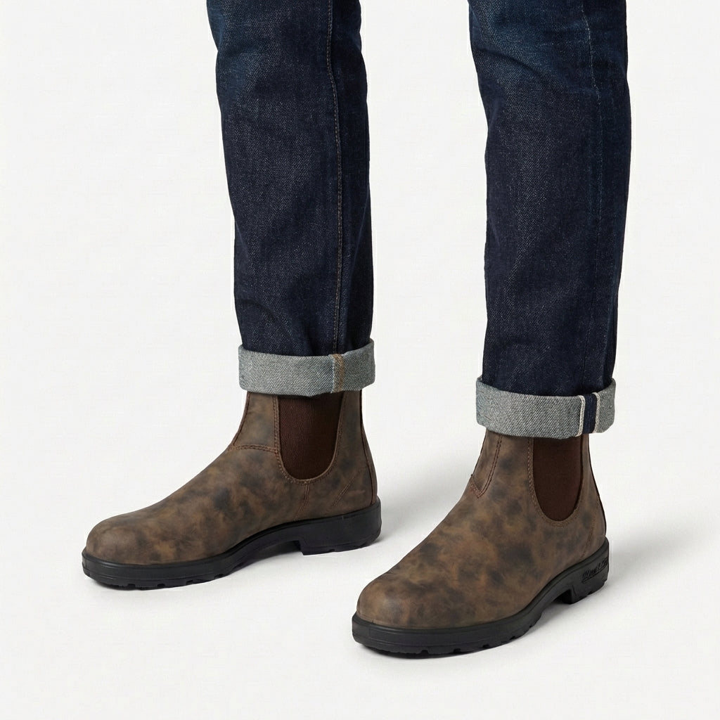 Botki Slip-On Damskie