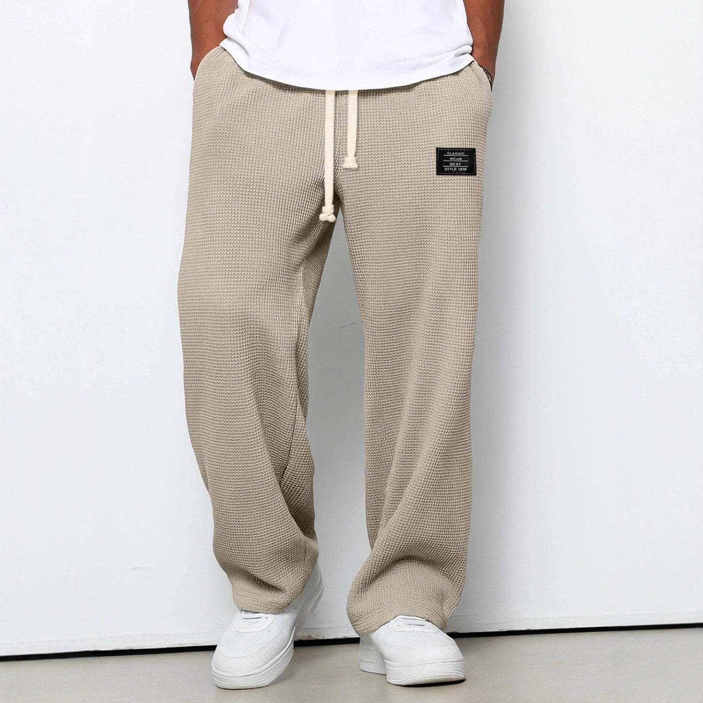 Mateusz - Spodnie z Trekkoordem o Komfortowym Kroju