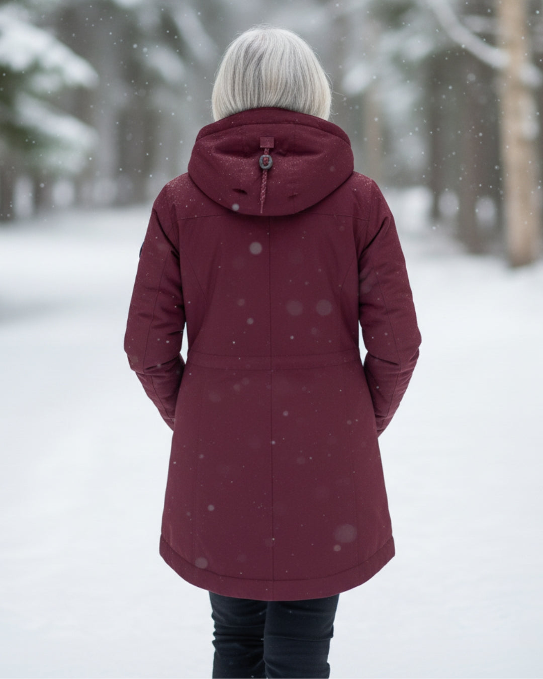 Magdalena | Alpejska parka sherpa na zimę