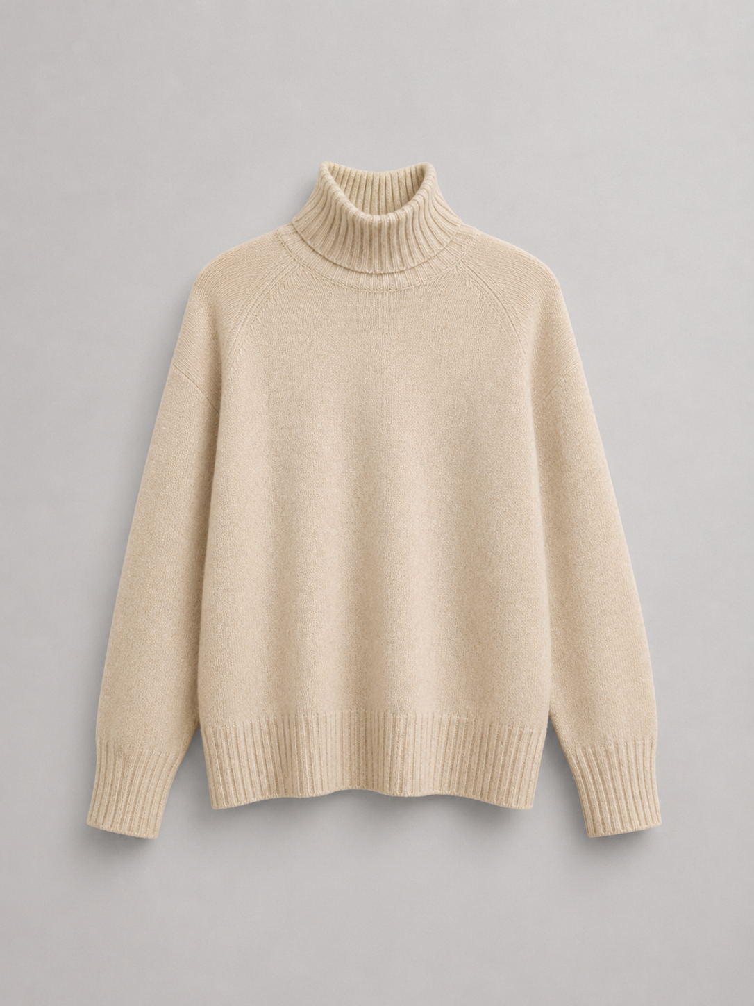 Oversizowy Sweter z Golfem dla Kobiet