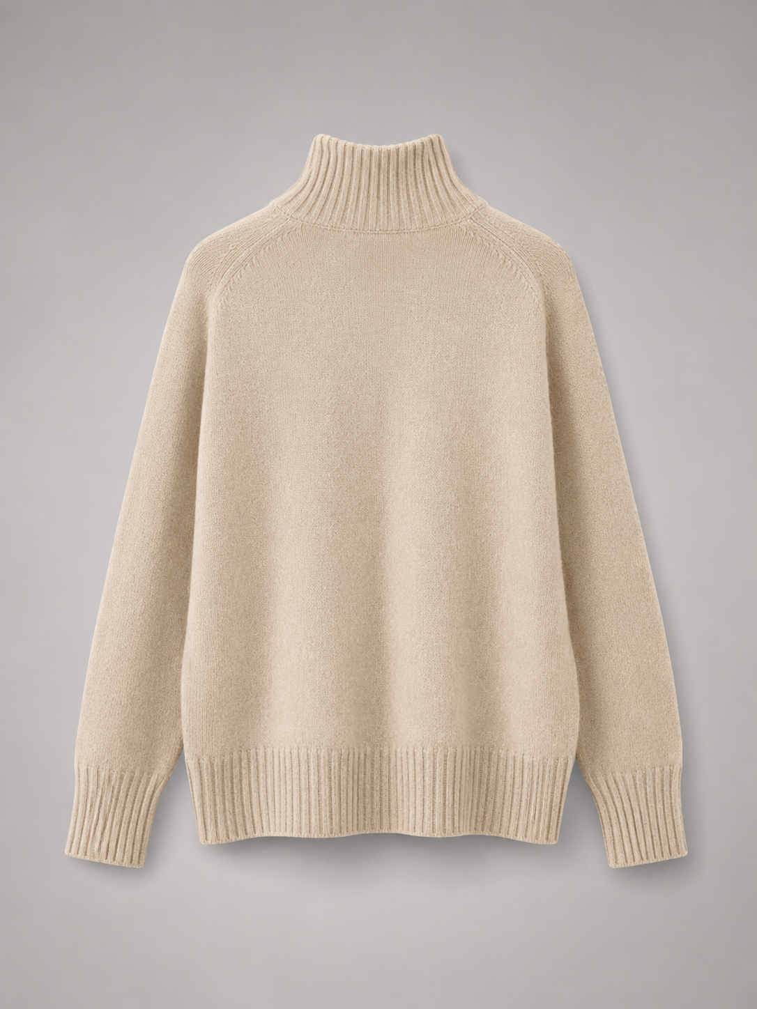 Oversizowy Sweter z Golfem dla Kobiet