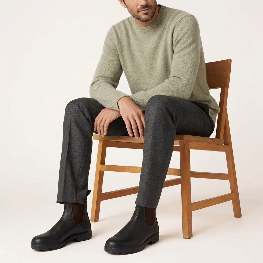 Botki Slip-On Damskie