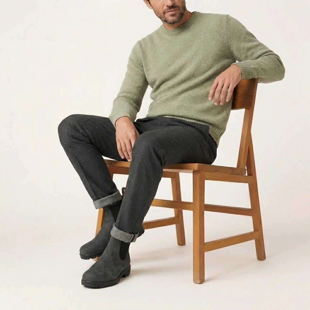 Botki Slip-On Damskie