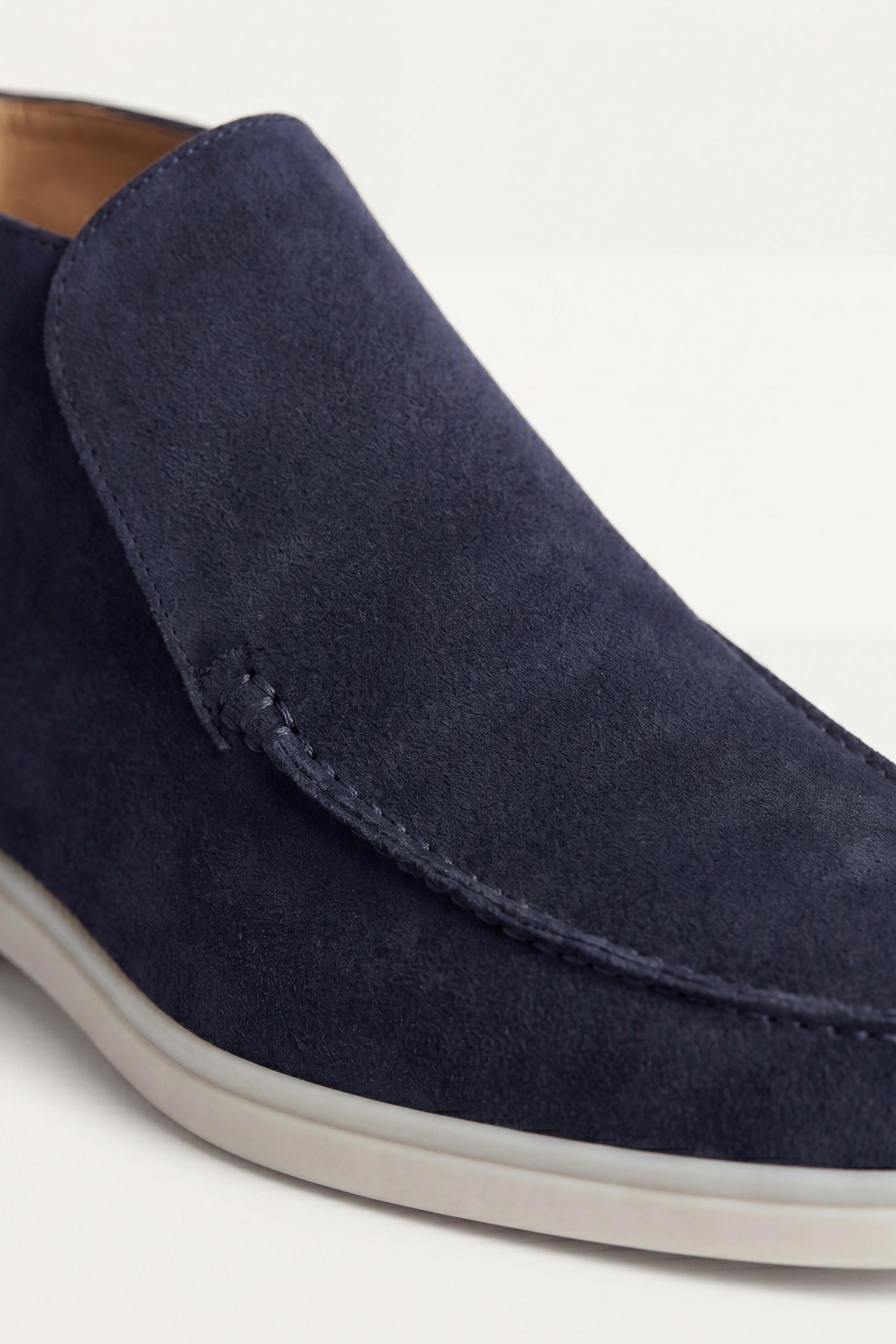 Mokasyny Monaco High Top Granatowe