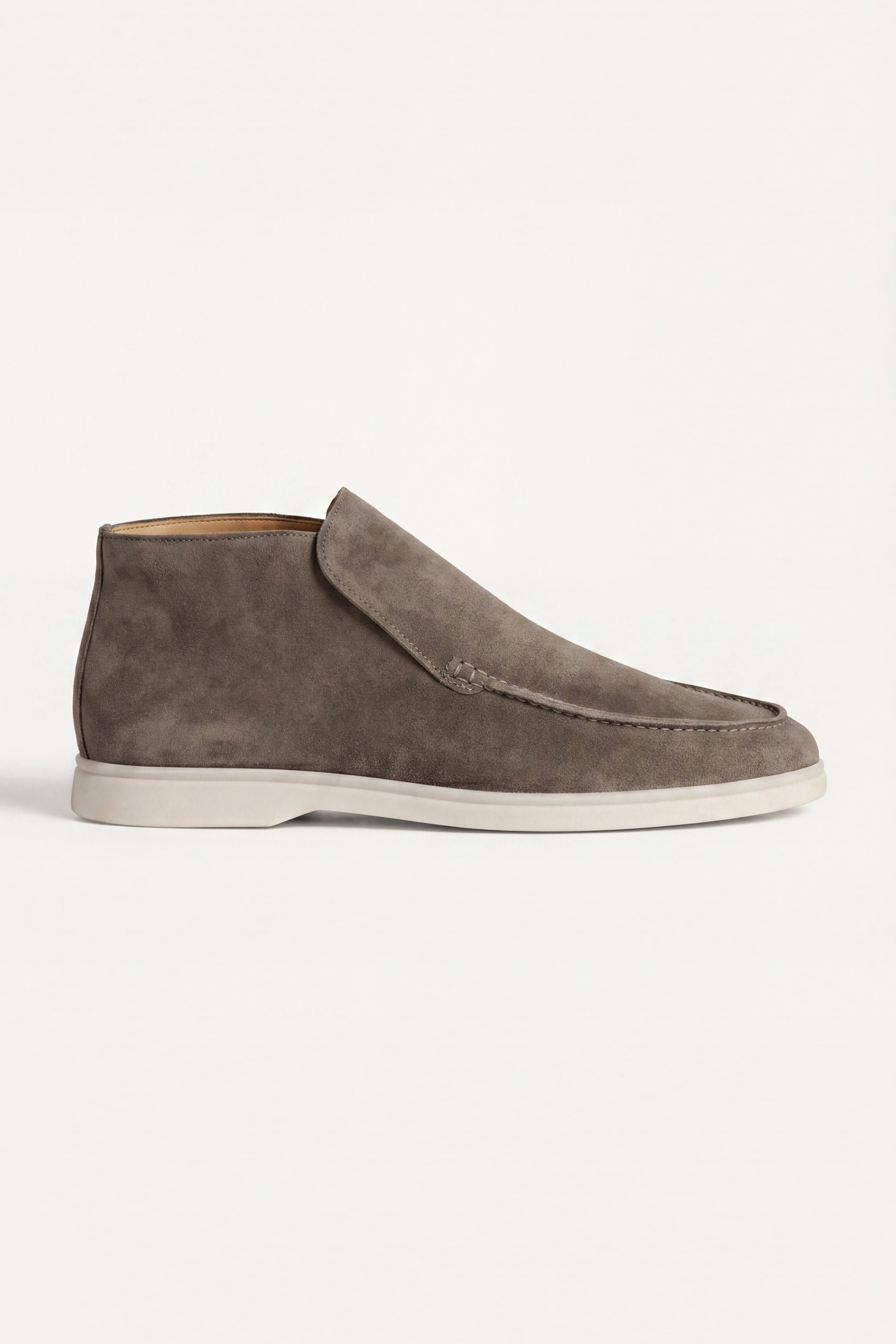 Mokasyny Monaco High Top Oliwkowe