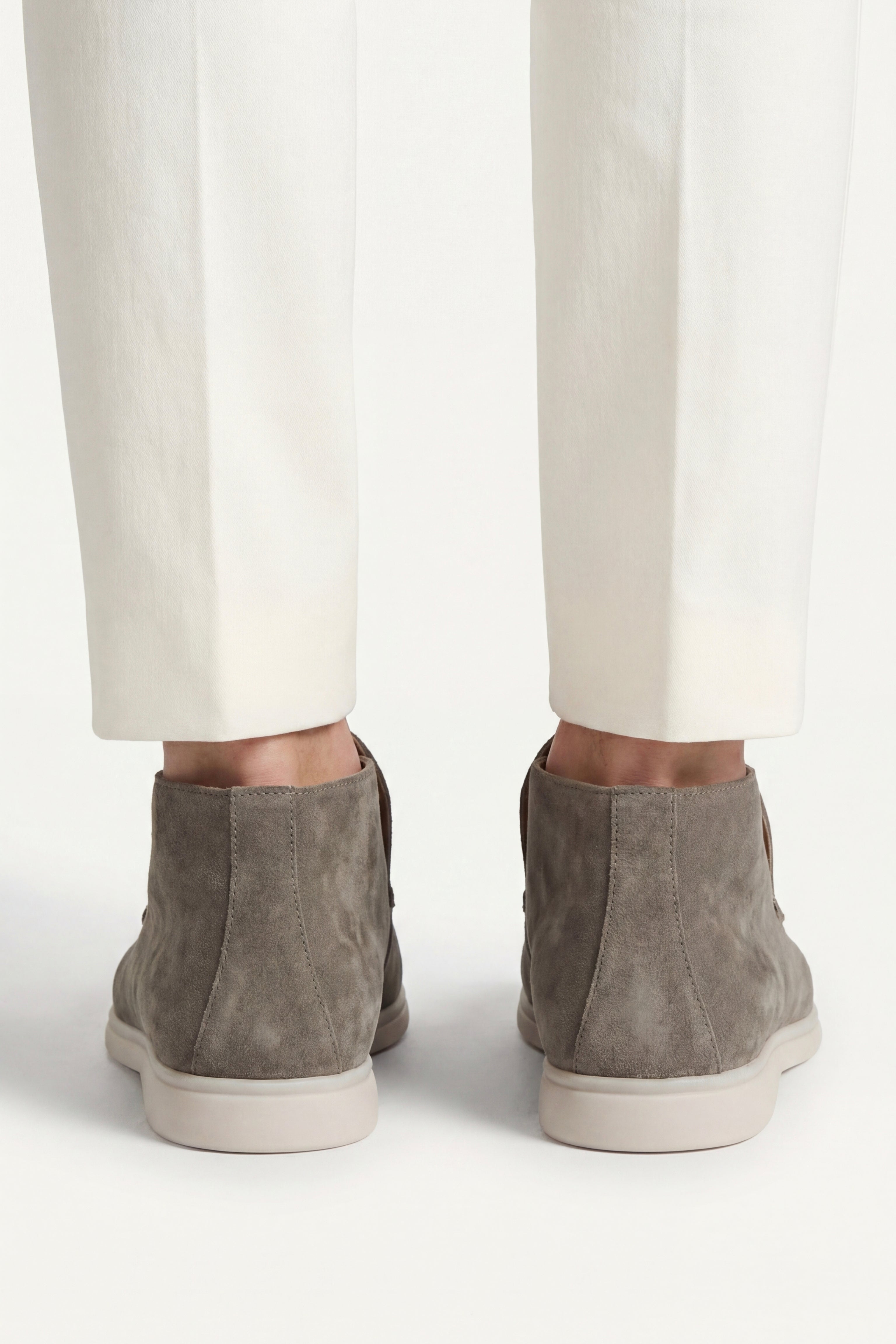 Mokasyny Monaco High Top Oliwkowe