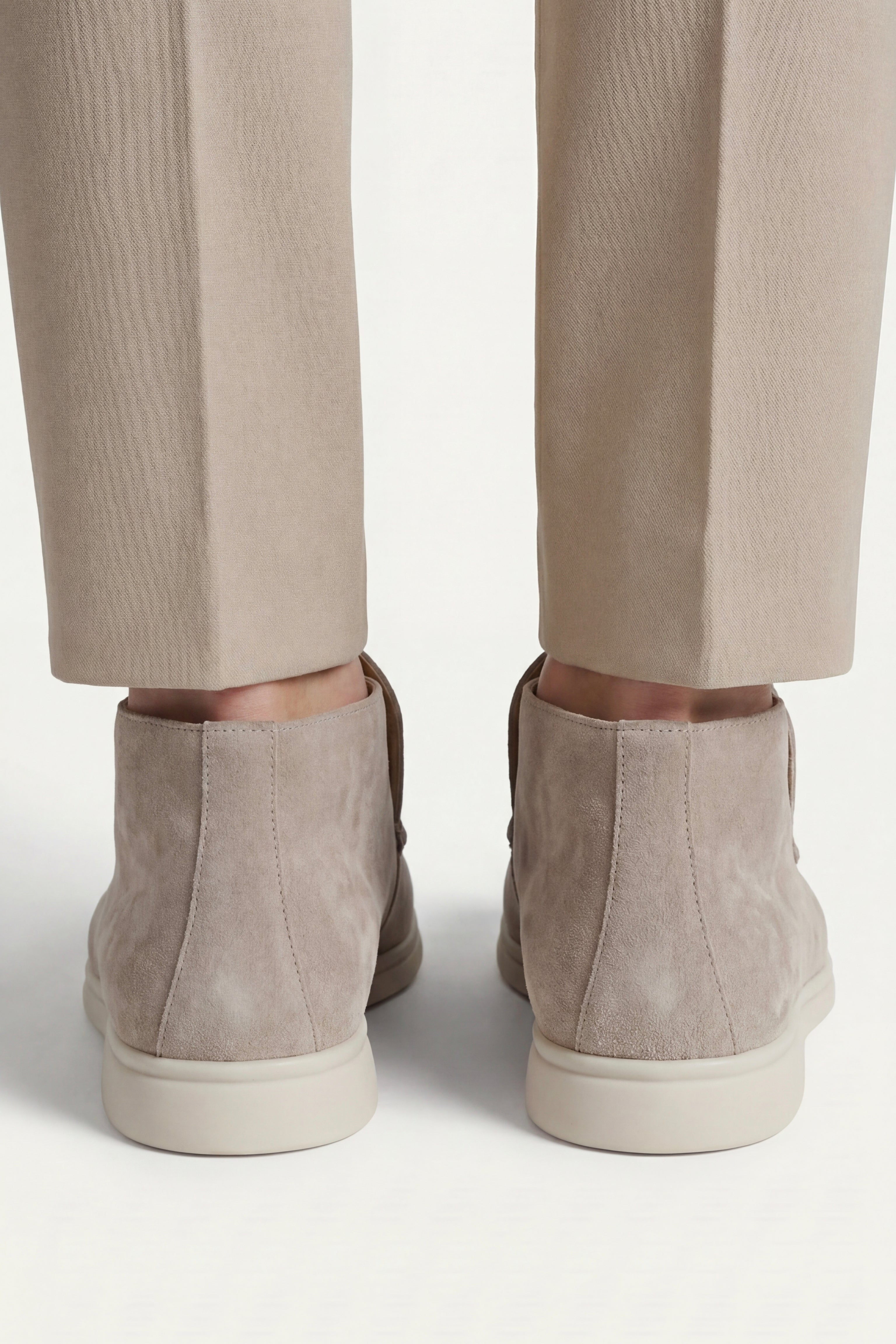 Mokasyny Monaco High Top Taupe