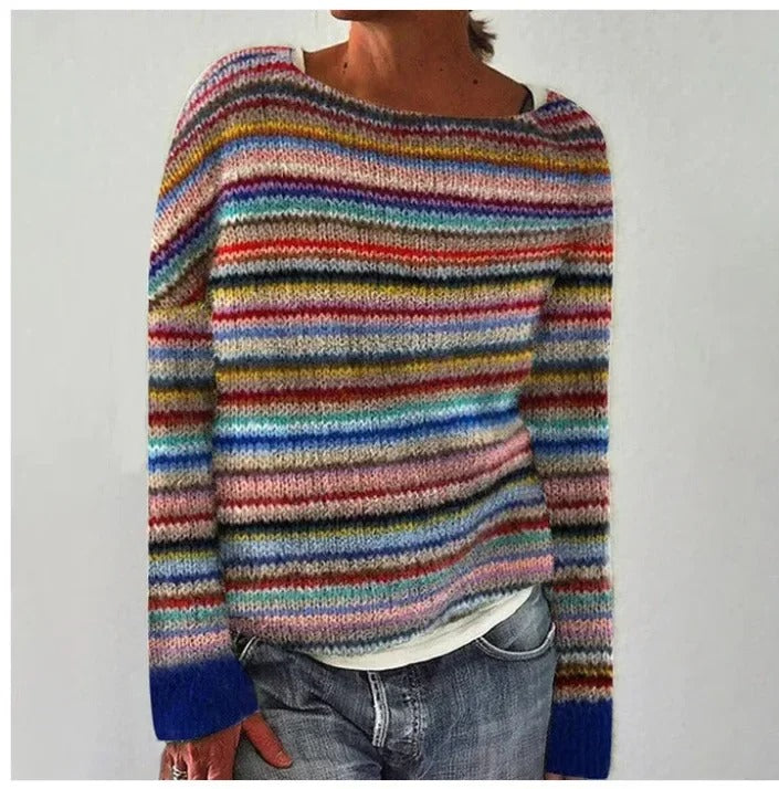 Claire | Vintage Islandzki Sweter Wełniany